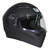 Casco Abatible Para Moto R7 Unscarred Negro Mate Dot - Motocity