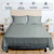 Jgo De Sabanas Sprign Air Essence King Size Gris Sp Diseño De La Tela Liso - Motocity