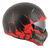 Casco De Moto Hjc I20 Scraw Negro/ Rojo Modular