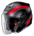 Casco Jet De Moto Nolan N40-5 Resolute 17 Negro/ Rojo