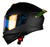 Casco Abatible Kov Moto Thunder Negro Dorado Certificado Dot - tienda en línea