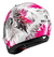 Casco Integral Para Moto Shark Ridill 1.2 Nelum Blanco/ Rosa - tienda en línea