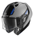 Casco Moto Abatible Shark Evo Gt Sean Gris/ Azul Sin Caja - comprar en línea