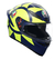 Casco Cerrado De Moto Agv K1 Soleluna 2018 Amarillo/ Azul