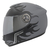 Casco Moto Immortale Chiama Gris Certificado Dot Mica Plata - Motocity