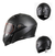 Casco Cerrado Para Moto Kov Jet Solid Negro Mate - Motocity