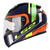 Imagen de Casco Para Moto Ls2 Ff353 Rapid 2 Chos Azul/ Naranja