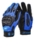 Guantes Para Moto Kov Delta Turquesa Con Limpiador De Mica