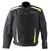 Chamarra Para Moto Immortale Metallo Negro/ Hivis At-2310 - tienda en línea