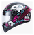 Casco Integral Para Moto Ich 501 Viva México Negro/ Rosa en internet