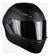 Casco Cerrado Para Moto Kov Forza Solido Negro Mate