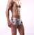 Shorts boxer conforto macio para homens com estampa, cuecas convexas em U, roupas íntim - comprar online