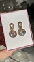 Brinco Abalone Pedra Natural Banhado a Ouro na internet