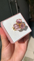 Anel Cristais Cristal Banhado a Ouro - comprar online