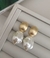 Brinco Pérola Irregular Banhado a Ouro – Elegância com Personalidade na internet