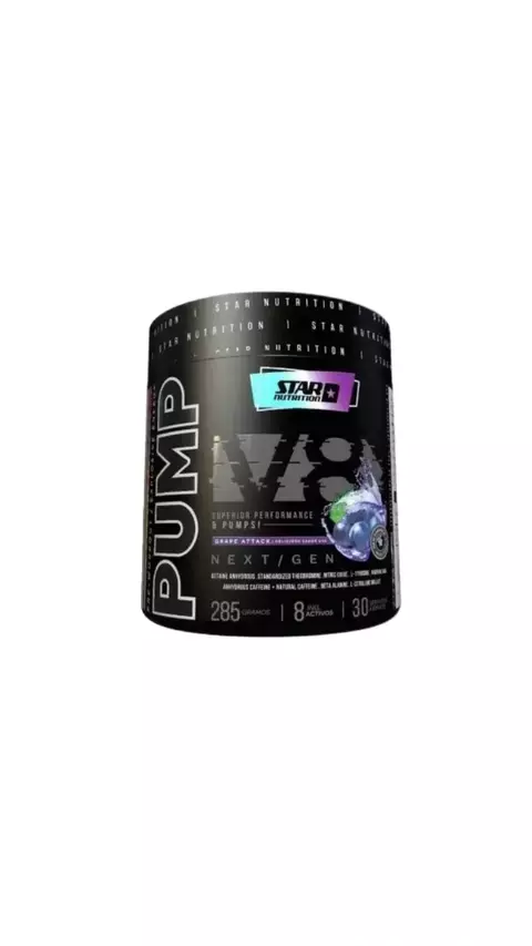 Pump V8 285g. Star Nutrition - comprar online