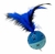 PELOTA PLASTICA 4.5CM CON CASCABEL + PLUMAS - comprar online