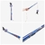 VARITA GATO AZUL CINTA RETRACTIL E INTERCAMBIABLE ZEEDOG - comprar online