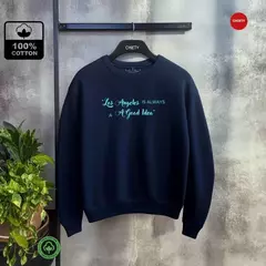 JERSEY ESTAMPADO NEGRO EN ALGODON on internet