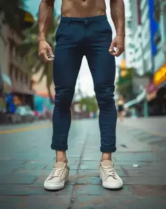 Pantalon Drill GRIS on internet