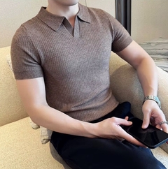High-quality knitted polo on internet