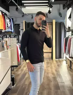 CAMIBUSO TIPO POLO MARFIL SLIM FIT algodón 100 % colombiano - buy online