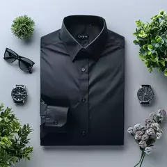 CAMISA BLANCA EN TELA DE LUJO - buy online