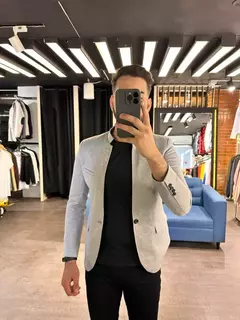 BLAZER GRIS SLIM FIT - buy online