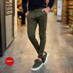 Pantalon Drill verde - buy online