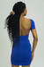 Vestido Sienna azul - comprar online