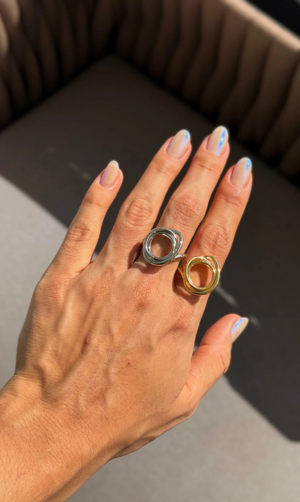 ANEL CÍRCULO ABSTRATO REGULÁVEL