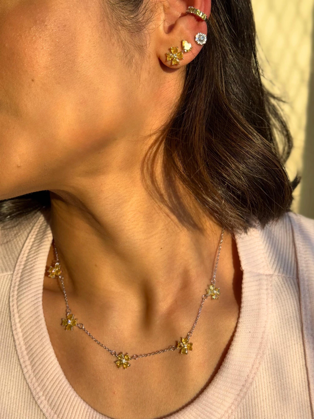 CONJUNTO FLOR CITRINO