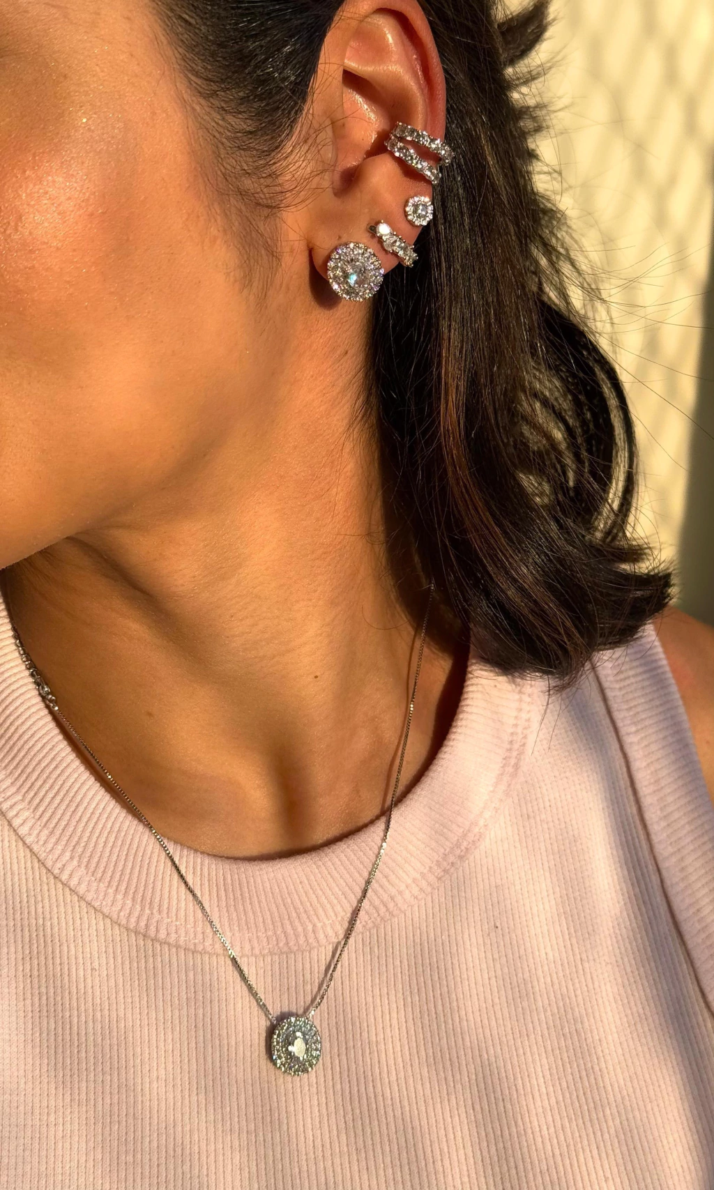 CONJUNTO CRAVEJADO CRISTAL