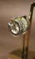 ARGOLA ASPIRAL PRATA E DOURADO - Cacau Joias | Prata 925 & Semijoias