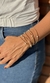 PULSEIRA CORDA DE VIOLÃO COM PÉROLAS