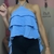 Bata Cecília - Azul bebê - comprar online