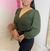 Body Clara - Verde militar - comprar online