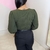 Body Clara - Verde militar na internet