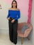 Calça Natalia Alfaiataria com cinto - Preta - comprar online