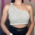 Cropped Marina - Bege claro