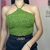 Cropped Triângulo - Verde militar - comprar online