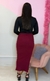 Saia Maria - Vinho - A&S Boutique