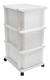 Cajonera Ratan Con 3 Cajones C/ruedas - comprar online