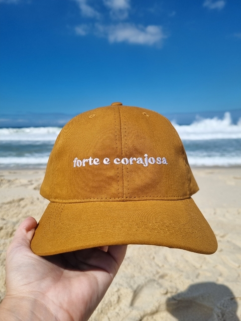 Boné "Forte e Corajosa" - comprar online