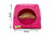 Cama Iglu e Toca Para Cachorro Luppet Rosa Poa (113) - Compra Fast