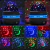 MINI FOCO LED RGB GIRATORIO BOLICHERO * - tienda online