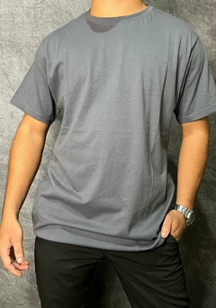 CAMISETA BÁSICA CINZA