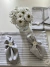 1051 Individuales rayados grises c/2 serv. gris y blanco - comprar online