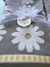 811 Toalla de mano mediana flor bl x2 - Soul Light
