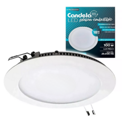 PLAFON LED REDONDO EMBUTIR 18W DIA CANDELA en internet